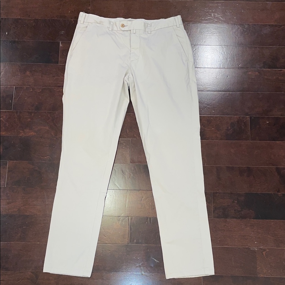 Suitsupply Men's Light Khaki Chinos